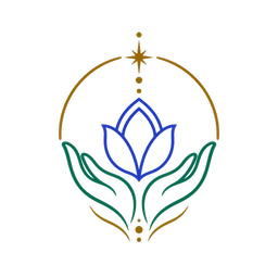 Cradled lotus icon for child name alignment